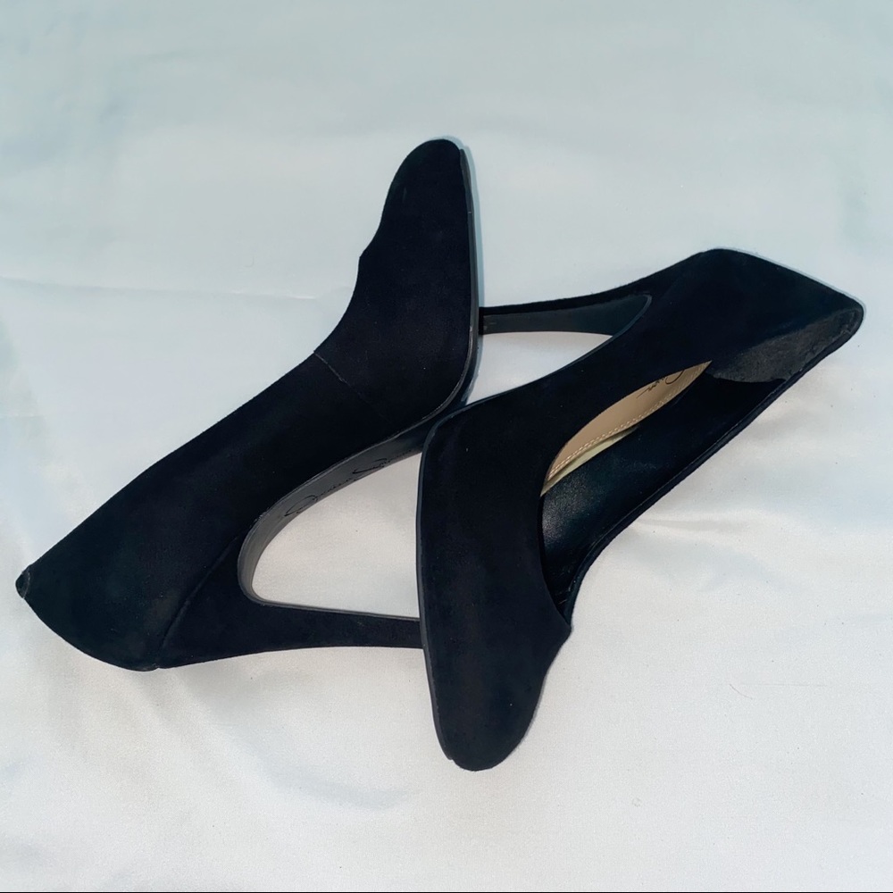 Jessica Simpson Black Suede Heels - Picture 4 of 6